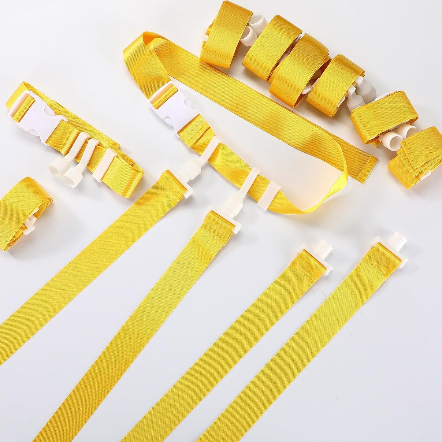 2/12/24/36 Player Flag Football Belt, Adjustable Football Belts and Flags for Kids Youth Adult Sport Team Training