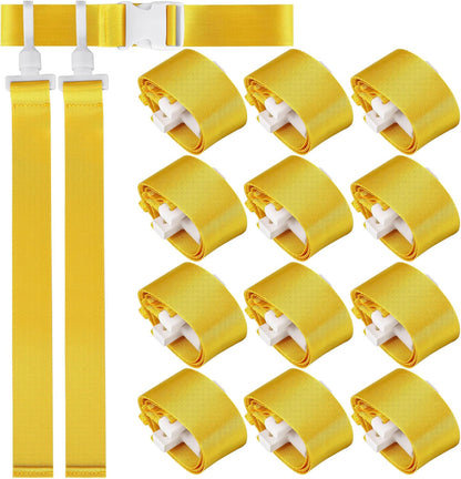 2/12/24/36 Player Flag Football Belt, Adjustable Football Belts and Flags for Kids Youth Adult Sport Team Training