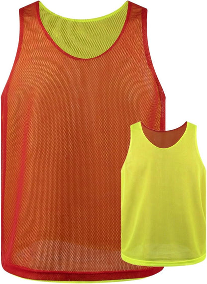 Reversible Training Vests Two Sides Sports Vest Football Jersey