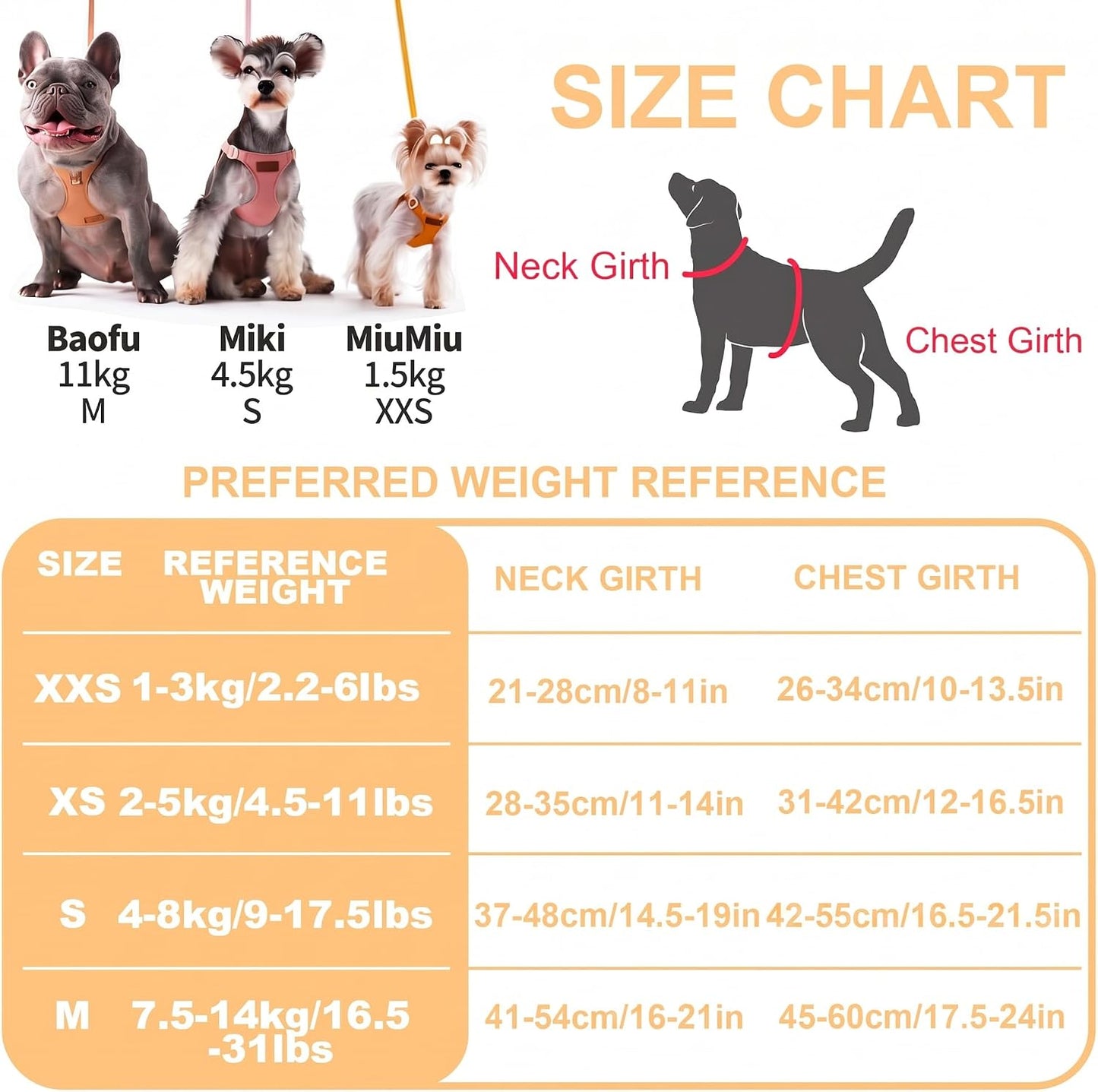 Dog Harness and Leash Set, Suede Bow Yellow, M (16.5-31 lbs) | Harness Small Size Dog, Soft and Lightweight, Multifunction Dog Leash, Dog Harness Medium Sized Dog