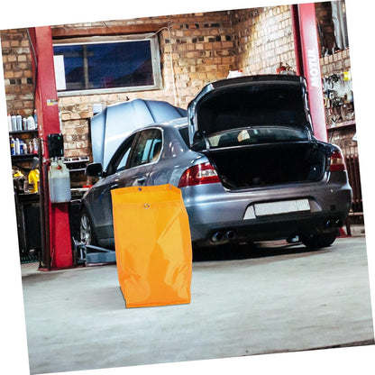 Replacement Yellow Janitorial Cart Bag Canvas Cleaning Bag for Housekeepers