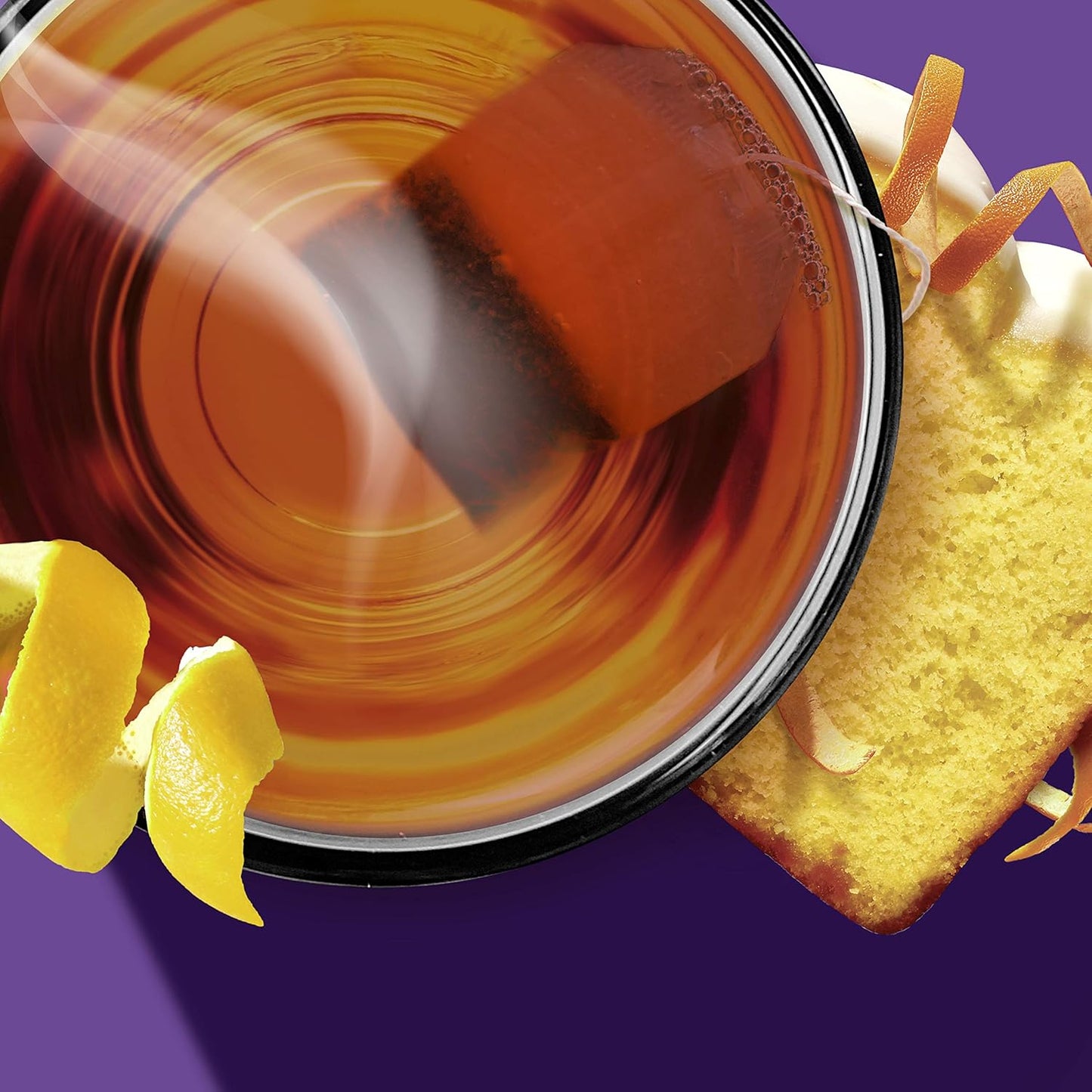 Glazed Lemon Loaf Dessert Delights Herbal Tea Bags, Caffeine Free, 15 Total Tea Bags