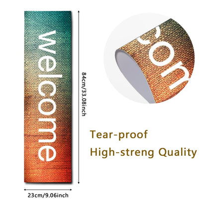 Customized Skateboard Grip Tape Add Your Own Photo Text Image Logo Personalized Non Slip Skateboard Tape, Longboards Griptape, Scooter Grips, Yellow