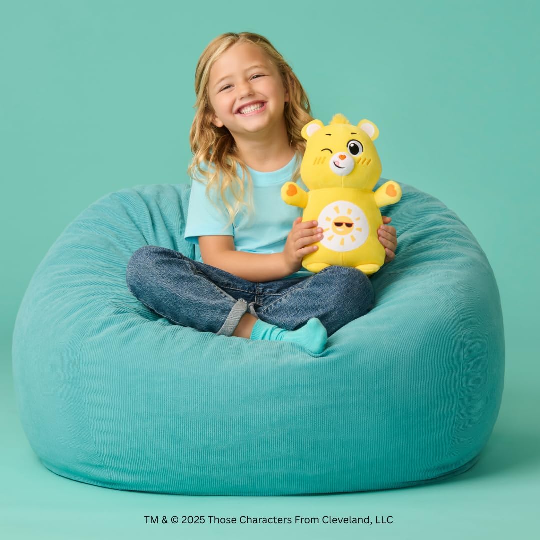 Original Care Bears 10in Funshine Bear HugMees – Ultrasoft Official Jazwares Plush (Medium-Sized)