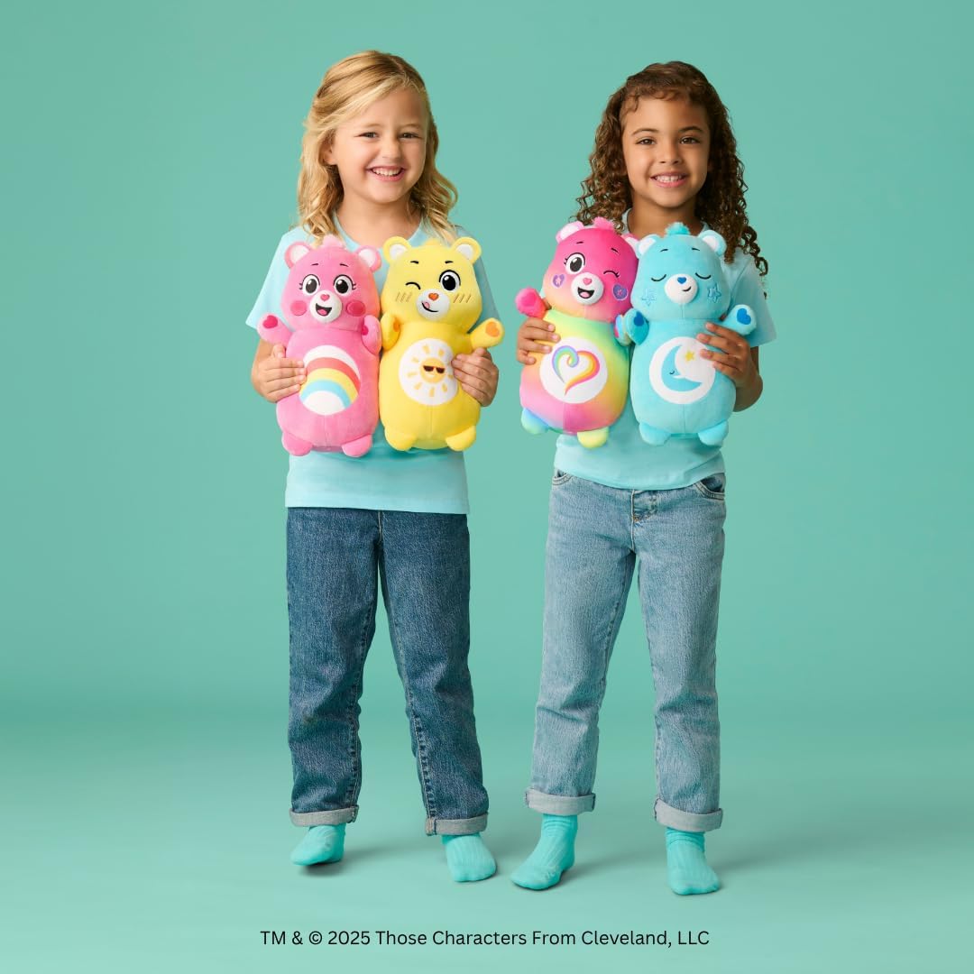 Original Care Bears 10in Funshine Bear HugMees – Ultrasoft Official Jazwares Plush (Medium-Sized)