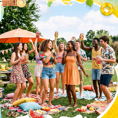 6 Set Lemon Glass Cups 16 oz Summer Drinking Tumbler with Lid Straw and Stopper Can Shaped Beer Iced Coffee Cup Appreciation Gifts with Cards and Bow for Summer Party Favor Decorations