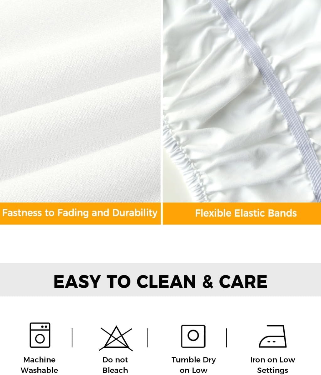 Yellow Lemon Bed Skirt Queen Size 16 Inch Drop, Adjustable Elastic Wrap Around Bed Skirts Easy Fitting Dust Ruffle Bedskirt Bed Frame Cover Summer Botanical Plaid Elegant Pastoral