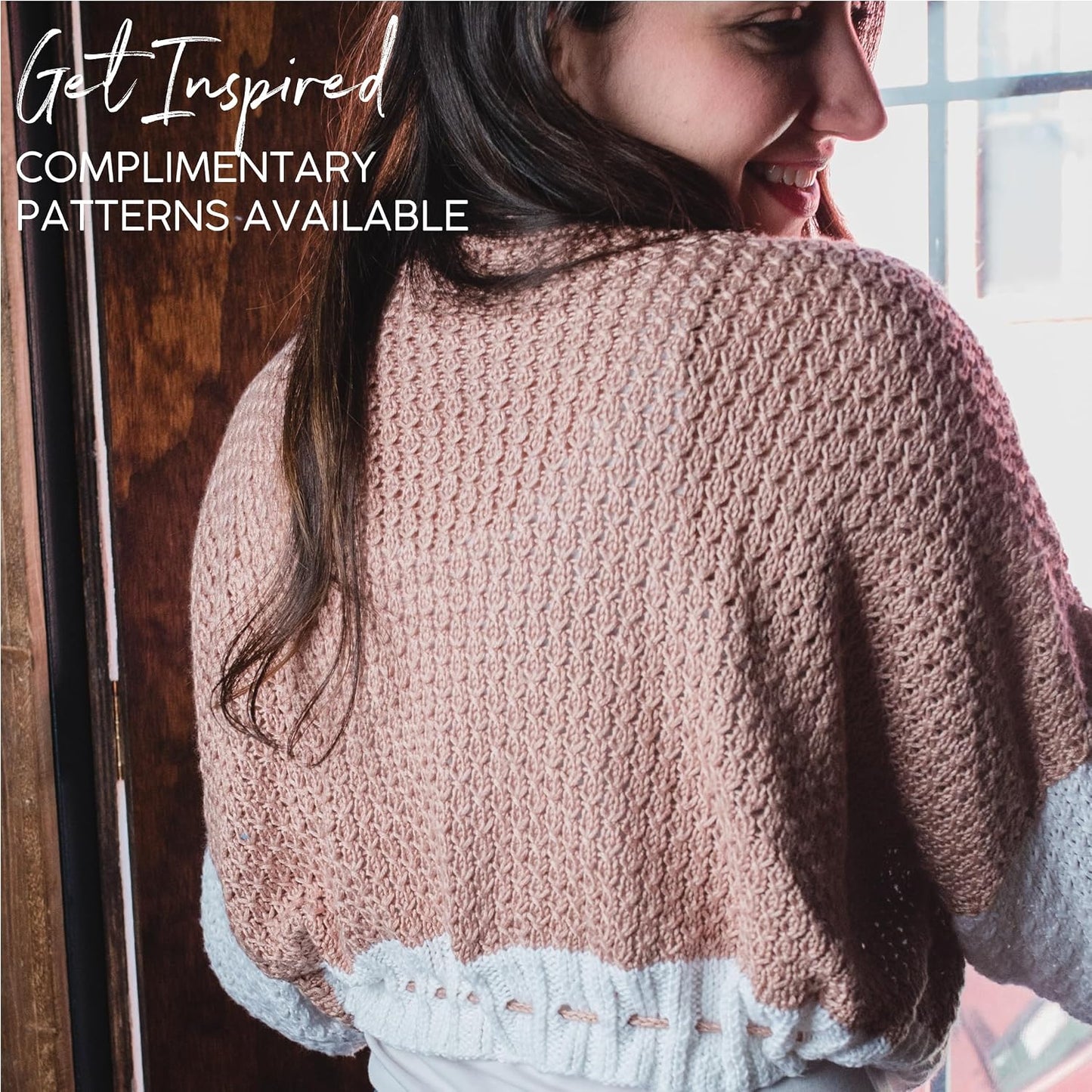 (1 Skein) Truboo Yarn, Yellow | DK Weight Rayon from Bamboo Crochet & Knit Fiber for Soft Shawls, Airy Tops, Beach Cover-Ups, Light Sweaters, Amigurumis
