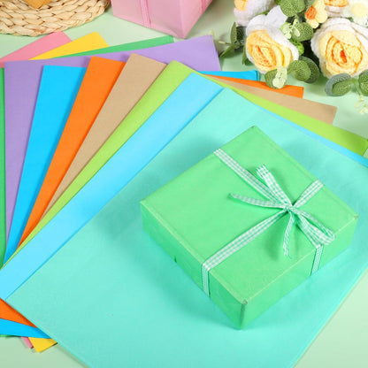 100 Sheets Spring Pastel Tissue Paper Bulk, 13.8'' x 19.7'' Pink Yellow Blue Green Colors Art Crafts Paper for Spring Easter Birthday Baby Shower Bridal Shower Party Supplies, 10 Colors
