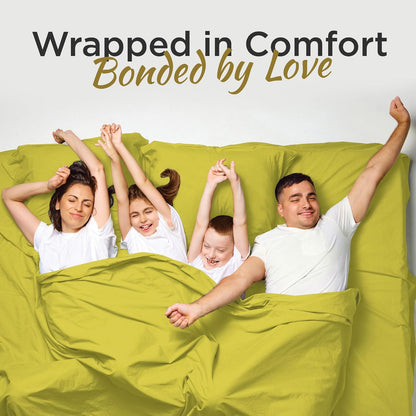 Twin XL 100% Microfiber Double Brushed Sheet Set - Extra-Soft & Wrinkle-Free - 15" Deep Pockets, 39" x 80" - Ideal for Dorms, Hospitals & Split King Beds - 3 PC Set (Twin XL, Yellow)