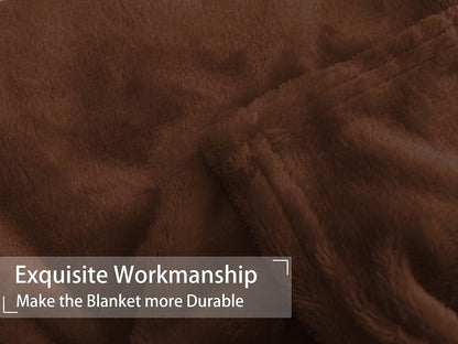Soft Puppy Flannel Fleece Blanket for Pet Dog Cat, Plush Microfiber, Cozy and Lightweight, Light Yellow, Pet, 19 x 27 inch (50 x 70 cm)