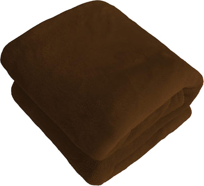 Soft Puppy Flannel Fleece Blanket for Pet Dog Cat, Plush Microfiber, Cozy and Lightweight, Light Yellow, Pet, 19 x 27 inch (50 x 70 cm)