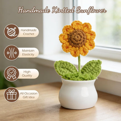 Birthday Gifts for Women Teen Girls, Unique Happy Graduation Gift Baskets for Her, Thank You Teacher Self Care Get Well Present Set, 14pcs Cute Daisy Box for Friend SisterGirlfriend Coworker(Yellow)