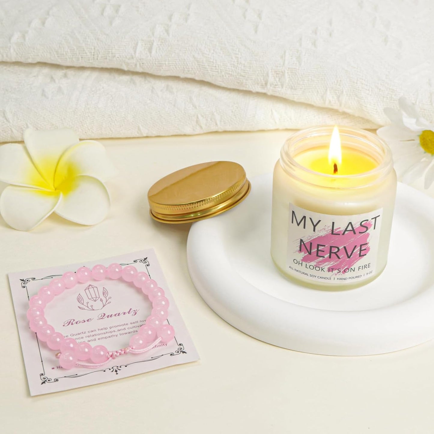 Birthday Gifts for Women Teen Girls, Unique Happy Graduation Gift Baskets for Her, Thank You Teacher Self Care Get Well Present Set, 14pcs Cute Daisy Box for Friend SisterGirlfriend Coworker(Yellow)