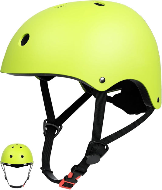 Kids Bike Helmet Toddler Helmets for Ages 3-8 Years Old Girls Boys Kid Adjustable Skateboard Bicycle Helmets Multi-Sport Ventilation Skateboarding Cycling Scooter Roller Skate Helmet