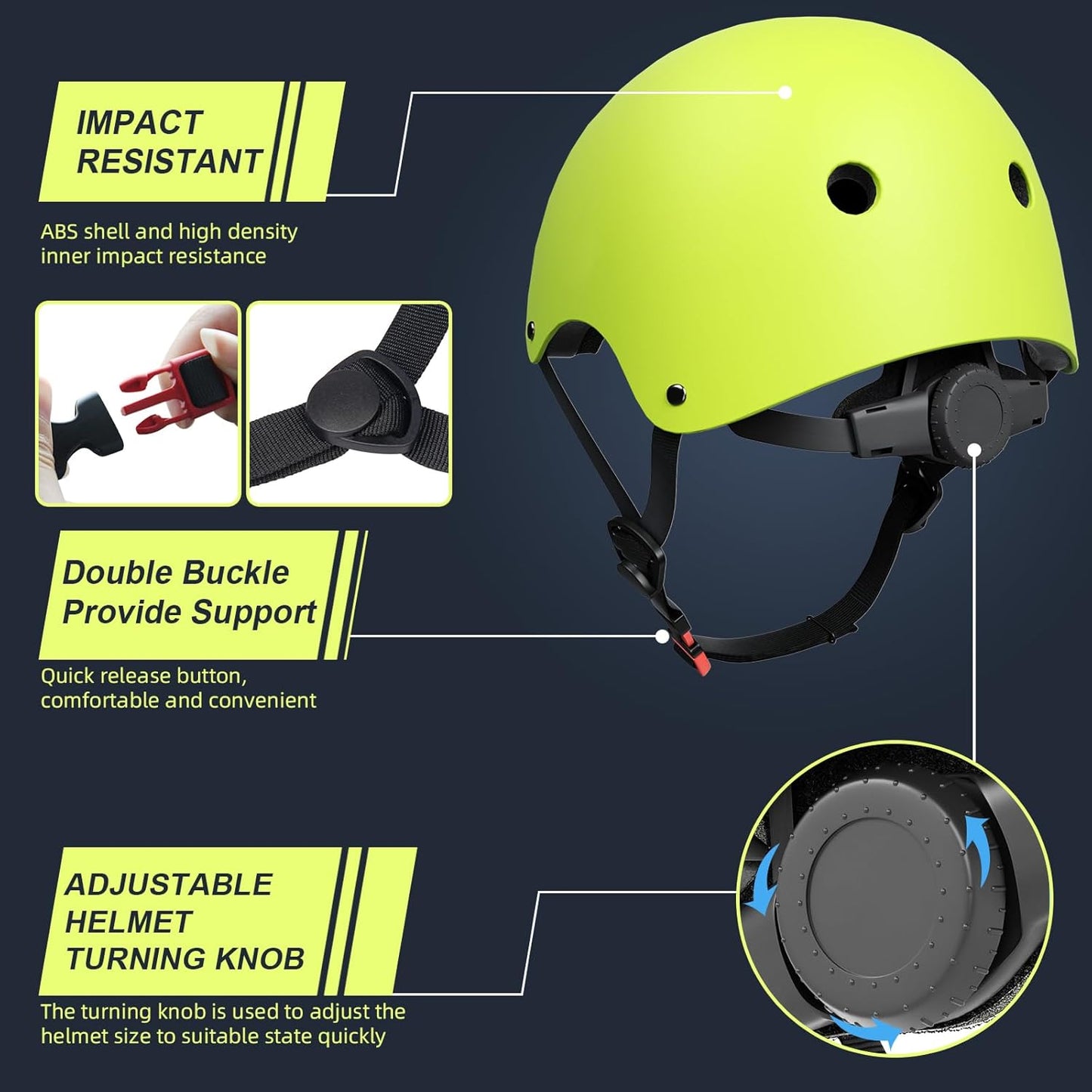 Kids Bike Helmet Toddler Helmets for Ages 3-8 Years Old Girls Boys Kid Adjustable Skateboard Bicycle Helmets Multi-Sport Ventilation Skateboarding Cycling Scooter Roller Skate Helmet