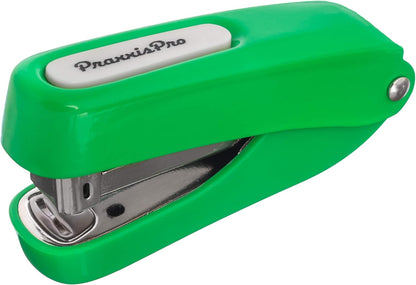 Office Supplies - Aria-Plus Half-Strip Mini Stapler - Durable, Compact, and Colorful Stapler for Office and Travel Use, Compatible with Standard 26/6 Staples, Yellow
