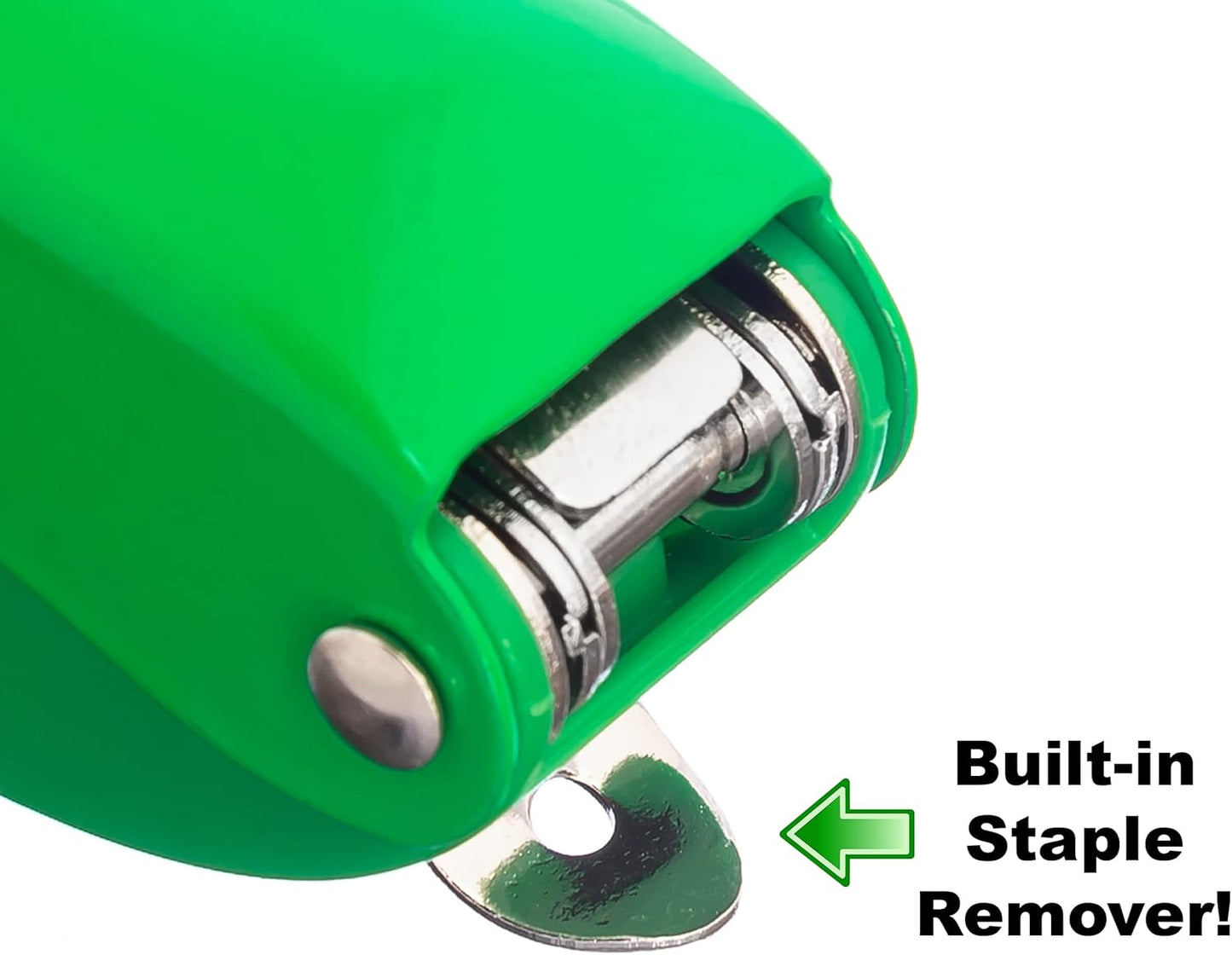 Office Supplies - Aria-Plus Half-Strip Mini Stapler - Durable, Compact, and Colorful Stapler for Office and Travel Use, Compatible with Standard 26/6 Staples, Yellow