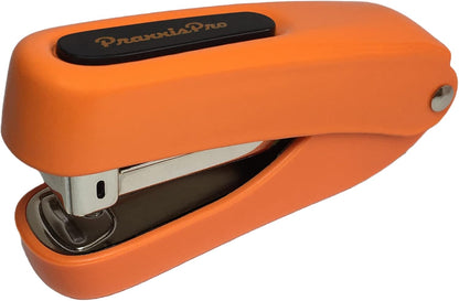 Office Supplies - Aria-Plus Half-Strip Mini Stapler - Durable, Compact, and Colorful Stapler for Office and Travel Use, Compatible with Standard 26/6 Staples, Yellow