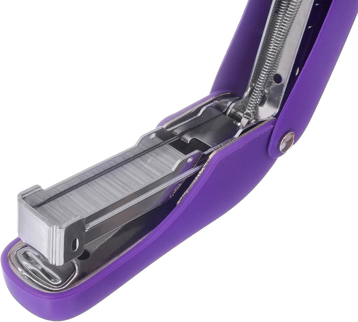 Office Supplies - Aria-Plus Half-Strip Mini Stapler - Durable, Compact, and Colorful Stapler for Office and Travel Use, Compatible with Standard 26/6 Staples, Yellow