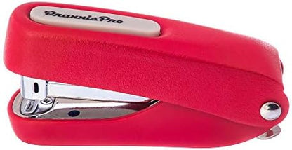 Office Supplies - Aria-Plus Half-Strip Mini Stapler - Durable, Compact, and Colorful Stapler for Office and Travel Use, Compatible with Standard 26/6 Staples, Yellow