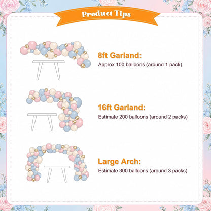 Yellow Balloon Arch Kit, 126Pcs Double Stuffed Pearl Yellow White Clear Balloons for Wedding Baby Shower Bridal Shower Engagement Birthday Party Decorations