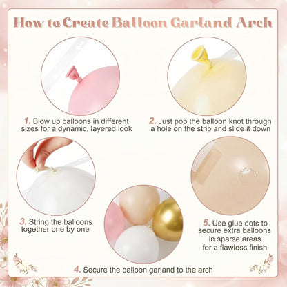 Yellow Balloon Arch Kit, 126Pcs Double Stuffed Pearl Yellow White Clear Balloons for Wedding Baby Shower Bridal Shower Engagement Birthday Party Decorations