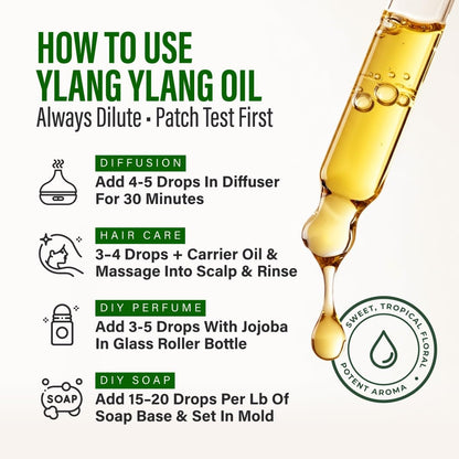 100% Pure Lemon Oil - 4 Fl Oz Lemon Essential Oil for Hair, Skin, Diffuser, Aromatherapy & DIY Soap Making Scent