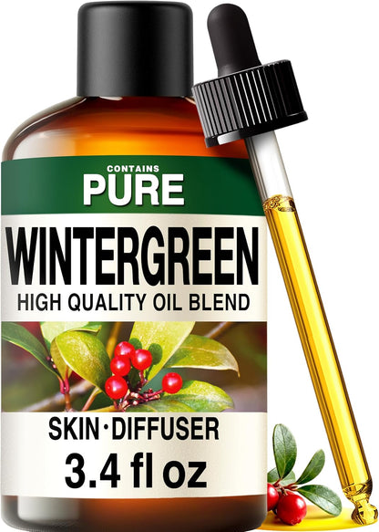 100% Pure Lemon Oil - 4 Fl Oz Lemon Essential Oil for Hair, Skin, Diffuser, Aromatherapy & DIY Soap Making Scent