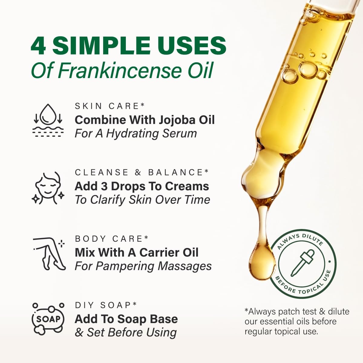 100% Pure Lemon Oil - 4 Fl Oz Lemon Essential Oil for Hair, Skin, Diffuser, Aromatherapy & DIY Soap Making Scent