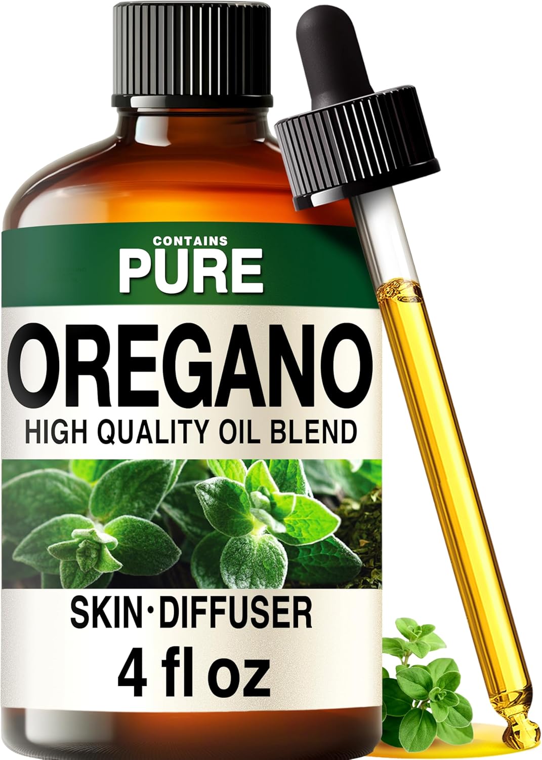 100% Pure Lemon Oil - 4 Fl Oz Lemon Essential Oil for Hair, Skin, Diffuser, Aromatherapy & DIY Soap Making Scent
