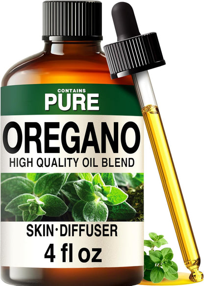 100% Pure Lemon Oil - 4 Fl Oz Lemon Essential Oil for Hair, Skin, Diffuser, Aromatherapy & DIY Soap Making Scent