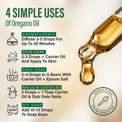 100% Pure Lemon Oil - 4 Fl Oz Lemon Essential Oil for Hair, Skin, Diffuser, Aromatherapy & DIY Soap Making Scent