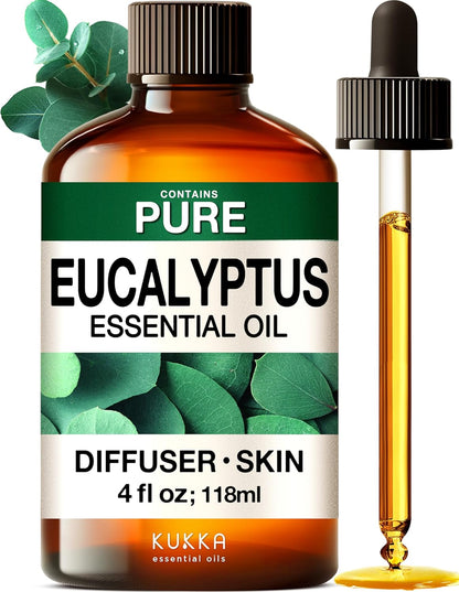 100% Pure Lemon Oil - 4 Fl Oz Lemon Essential Oil for Hair, Skin, Diffuser, Aromatherapy & DIY Soap Making Scent