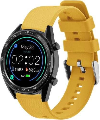 Watch Strap 18mm 19mm 20mm 21mm 22mm, Quick Release Silicone Watch Bands for Men Women