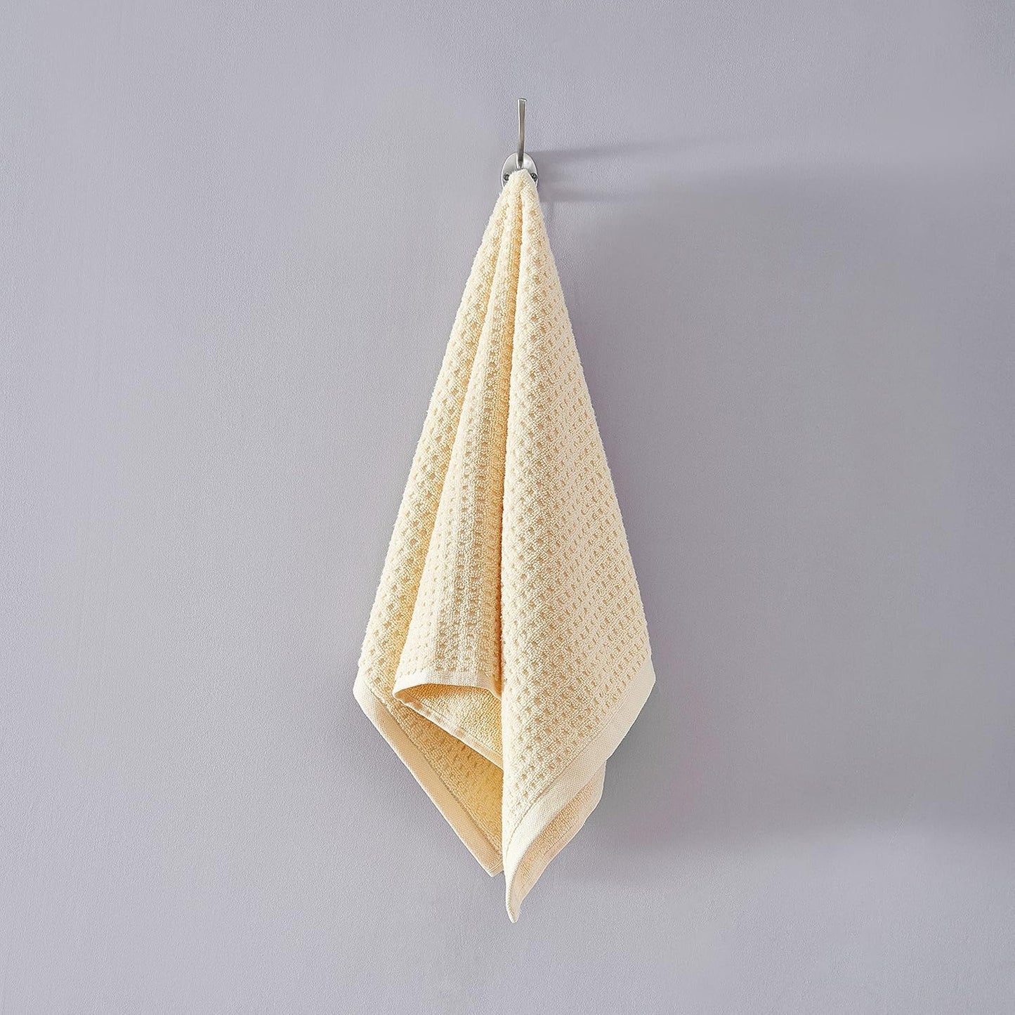 Bath Towels, Highly Absorbent & Soft Bathroom Essentials, Low Linting & Fade Resistant, Oeko-Tex Certified (Northern Pacific Sun Yellow, 6-Piece)