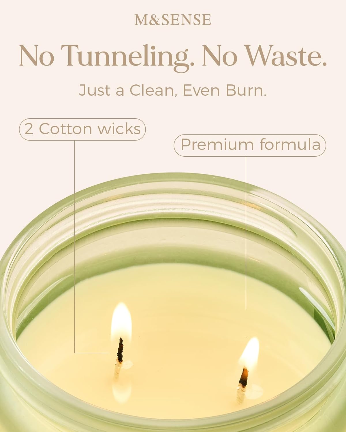 Lemon Vanilla Scented Candles for Home, 11.6oz Natural Soy Wax | 70 Hours Long Lasting, Slow Burn, Clean Non-Toxic, Highly Scented Citrus for Relaxation, Housewarming Gifts for Women Men