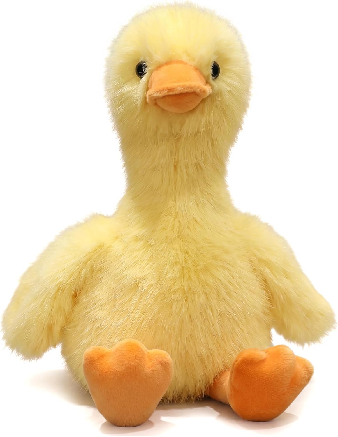 Duck Stuffed Animal Cute Plush Doll Toy 8.5 inch for Girls Boys Christmas (za Fur Duck Yellow)