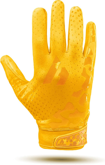 RPG1 Football Gloves - Adult & Youth Sizes – Extra Sticky Grip Kids Football Gloves for Game Day, Training, High School