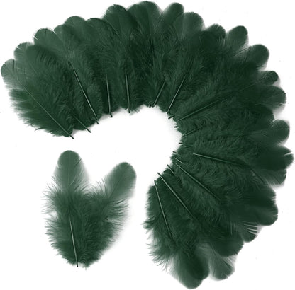 Yellow Craft Feathers Bulk for Crafting Supplies,300Pcs,3-5inch | Natural Rooster Feathers for DIY School Crafts,Dream Catcher,Halloween,Easter,Mardi Gras and Thanksgiving Home Party Decor