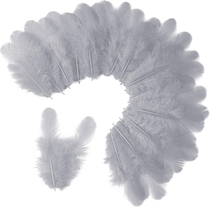 Yellow Craft Feathers Bulk for Crafting Supplies,300Pcs,3-5inch | Natural Rooster Feathers for DIY School Crafts,Dream Catcher,Halloween,Easter,Mardi Gras and Thanksgiving Home Party Decor
