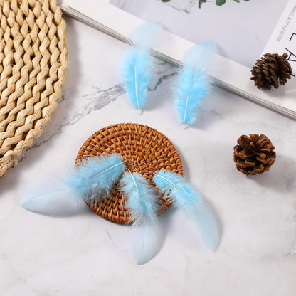 Yellow Craft Feathers Bulk for Crafting Supplies,300Pcs,3-5inch | Natural Rooster Feathers for DIY School Crafts,Dream Catcher,Halloween,Easter,Mardi Gras and Thanksgiving Home Party Decor