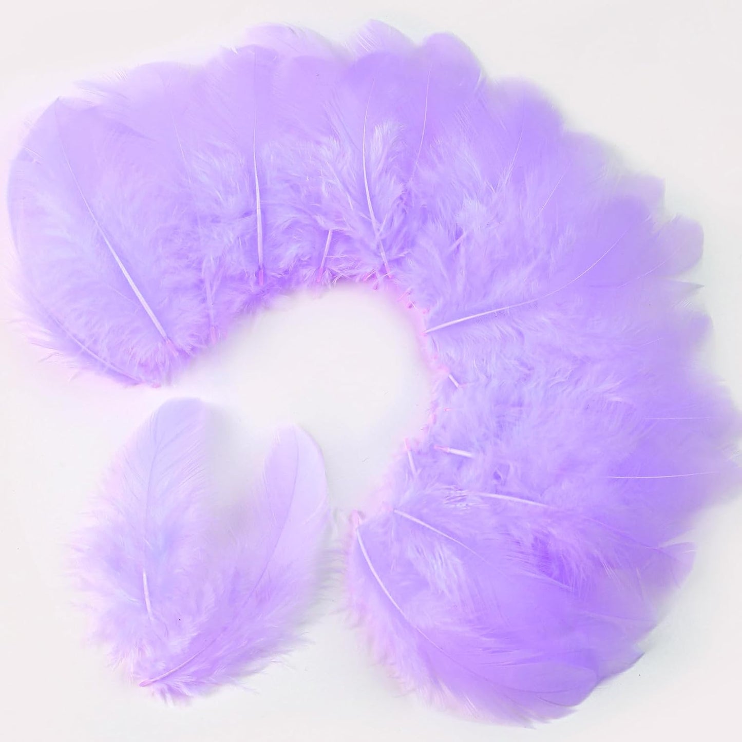 Yellow Craft Feathers Bulk for Crafting Supplies,300Pcs,3-5inch | Natural Rooster Feathers for DIY School Crafts,Dream Catcher,Halloween,Easter,Mardi Gras and Thanksgiving Home Party Decor