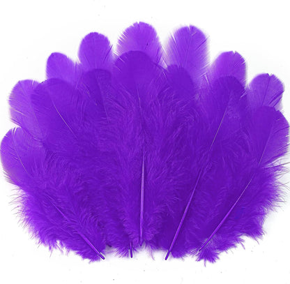 Yellow Craft Feathers Bulk for Crafting Supplies,300Pcs,3-5inch | Natural Rooster Feathers for DIY School Crafts,Dream Catcher,Halloween,Easter,Mardi Gras and Thanksgiving Home Party Decor