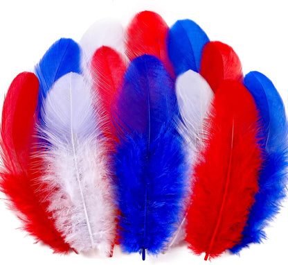 Yellow Craft Feathers Bulk for Crafting Supplies,300Pcs,3-5inch | Natural Rooster Feathers for DIY School Crafts,Dream Catcher,Halloween,Easter,Mardi Gras and Thanksgiving Home Party Decor