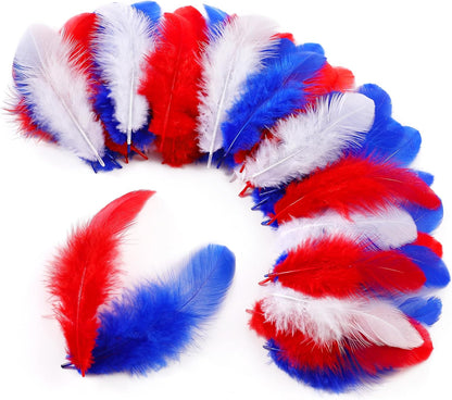 Yellow Craft Feathers Bulk for Crafting Supplies,300Pcs,3-5inch | Natural Rooster Feathers for DIY School Crafts,Dream Catcher,Halloween,Easter,Mardi Gras and Thanksgiving Home Party Decor