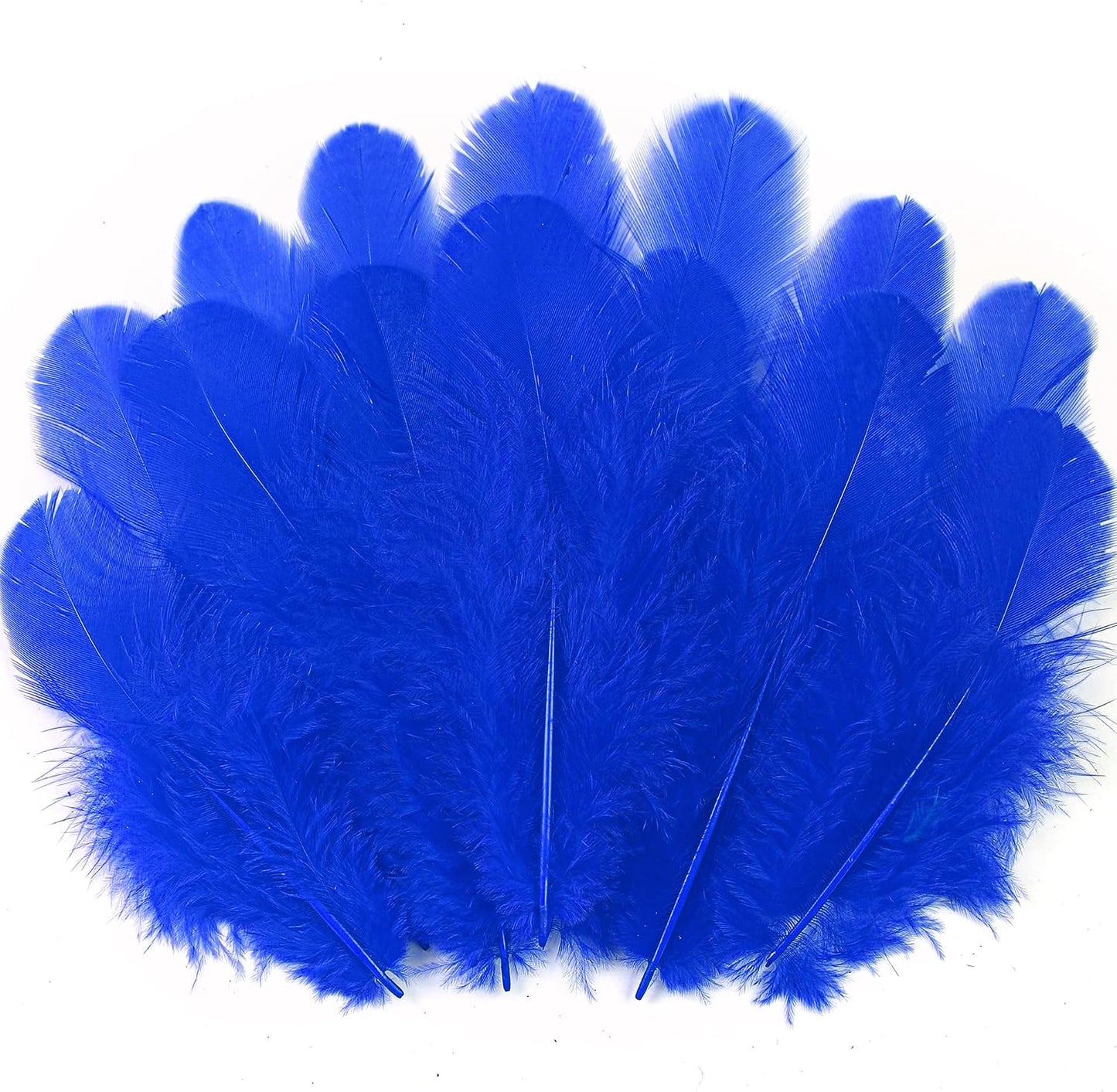 Yellow Craft Feathers Bulk for Crafting Supplies,300Pcs,3-5inch | Natural Rooster Feathers for DIY School Crafts,Dream Catcher,Halloween,Easter,Mardi Gras and Thanksgiving Home Party Decor