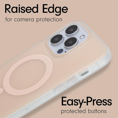 Phone Case for iPhone 16 Pro Max | Compatible with MagSafe | 10ft Drop Tested | Lemon Gingham - Colors C