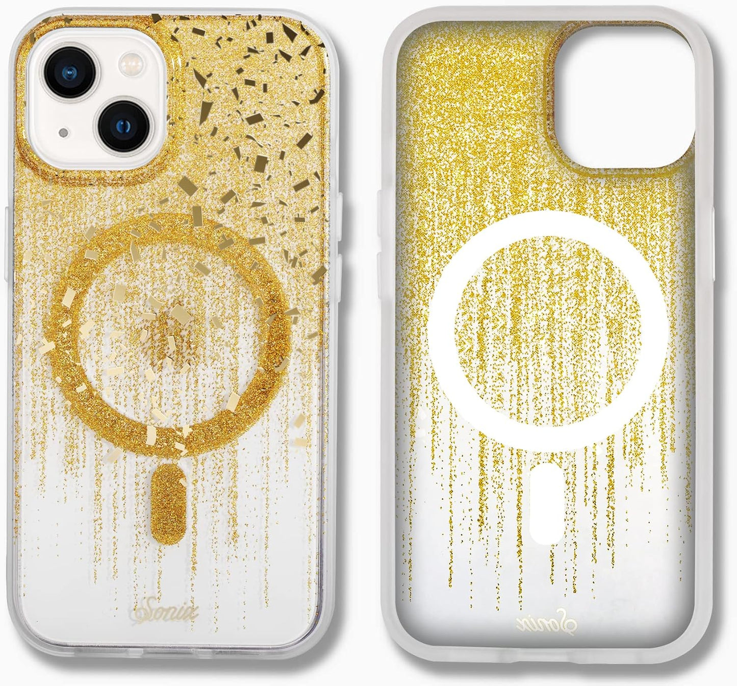 Phone Case for iPhone 16 Pro Max | Compatible with MagSafe | 10ft Drop Tested | Lemon Gingham - Colors C