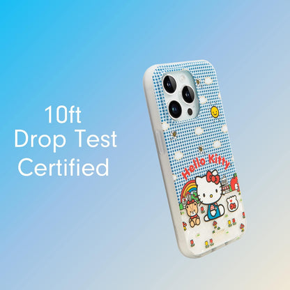 Phone Case for iPhone 16 Pro Max | Compatible with MagSafe | 10ft Drop Tested | Lemon Gingham - Colors C